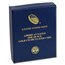 OGP Box & COA - 2017-W 1 oz Burnished Gold Eagle