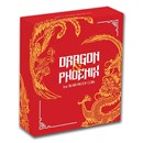 OGP Box & COA - 2018 Australia 1 oz Silver PF Dragon & Phoenix