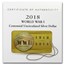 OGP Box & COA - 2018 World War I Centennial Silver Dollar BU