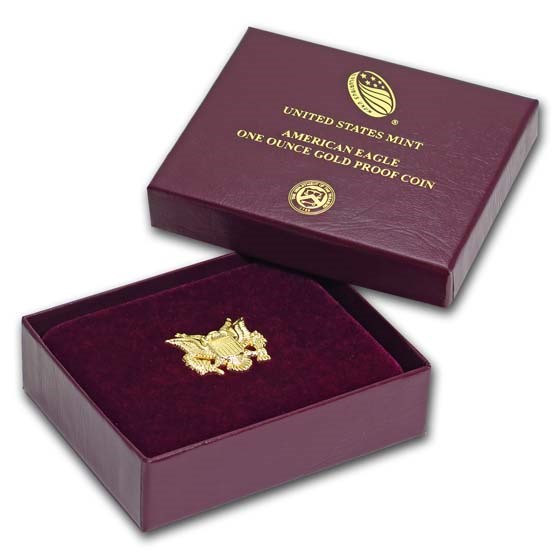 OGP Box & COA - 2019 1 oz Proof Gold American Eagle OGP Box & COA - 2019 1 oz Proof Gold American Eagle