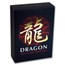 OGP Box & COA - 2019 Australia 1 oz Gold Dragon PF (Empty)
