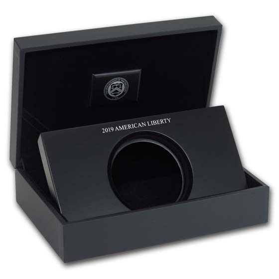 OGP Box & COA - 2019-P 2.5 oz Silver American Liberty High Relief OGP Box & COA - 2019-P 2.5 oz Silver American Liberty High Relief