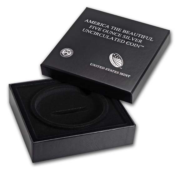 OGP Box & COA - 2019 U.S. Mint 5 oz Silver ATB Coin (Lowell Park) OGP Box & COA - 2019 U.S. Mint 5 oz Silver ATB Coin (Lowell Park)
