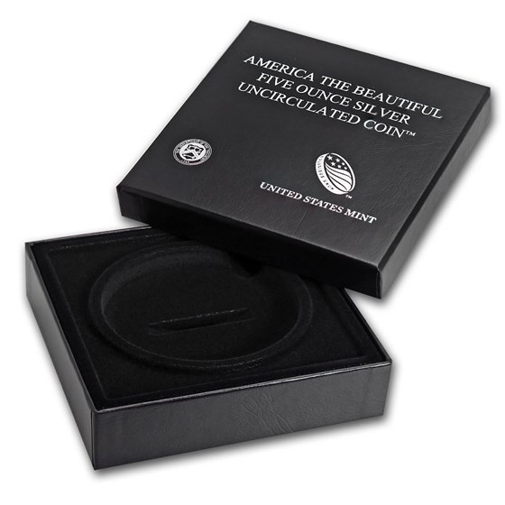OGP Box & COA - 2019 U.S. Mint 5 oz Silver ATB Coin (San Antonio) OGP Box & COA - 2019 U.S. Mint 5 oz Silver ATB Coin (San Antonio)