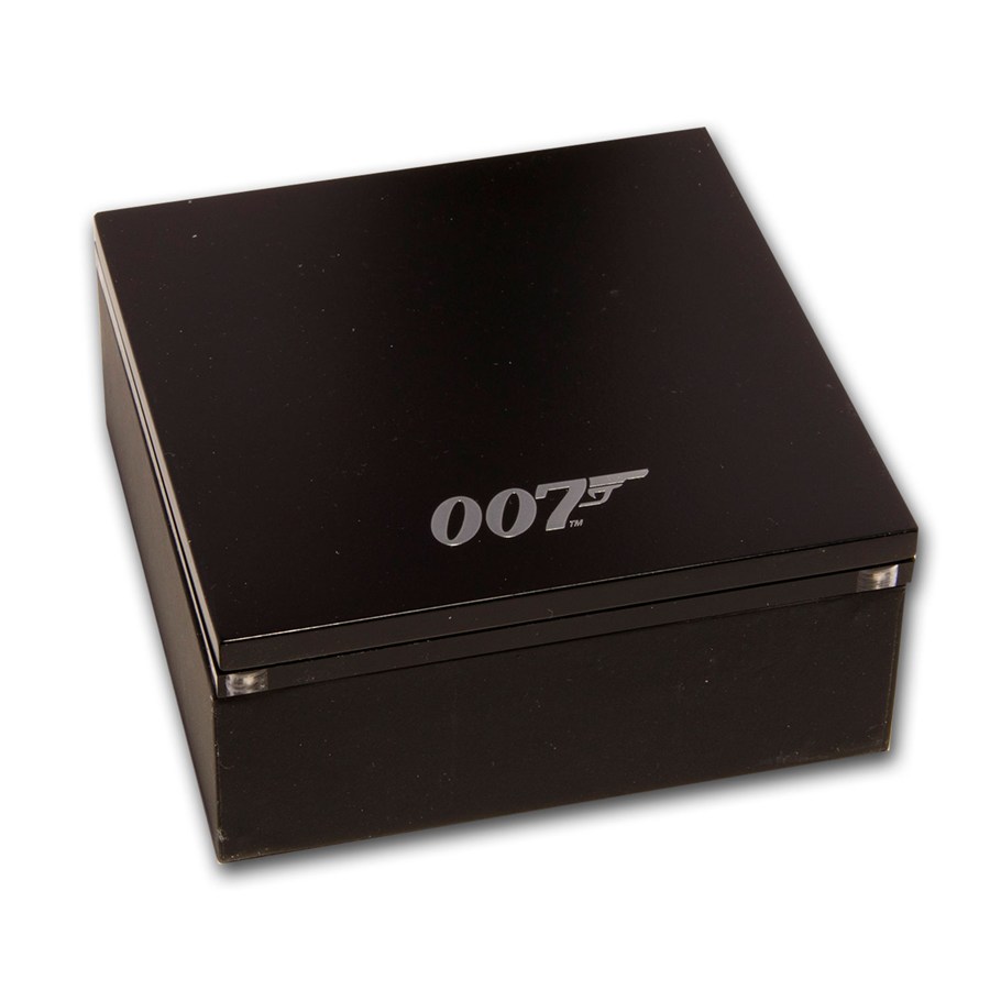 Buy OGP Box & COA - 2020 1 oz Silver James Bond 007 No Time to Die PF ...