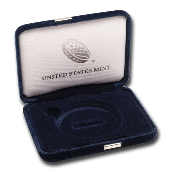 OGP Box & COA-2020-W 1 oz PF Silver Eagle (V75 Privy, WW2, Empty)