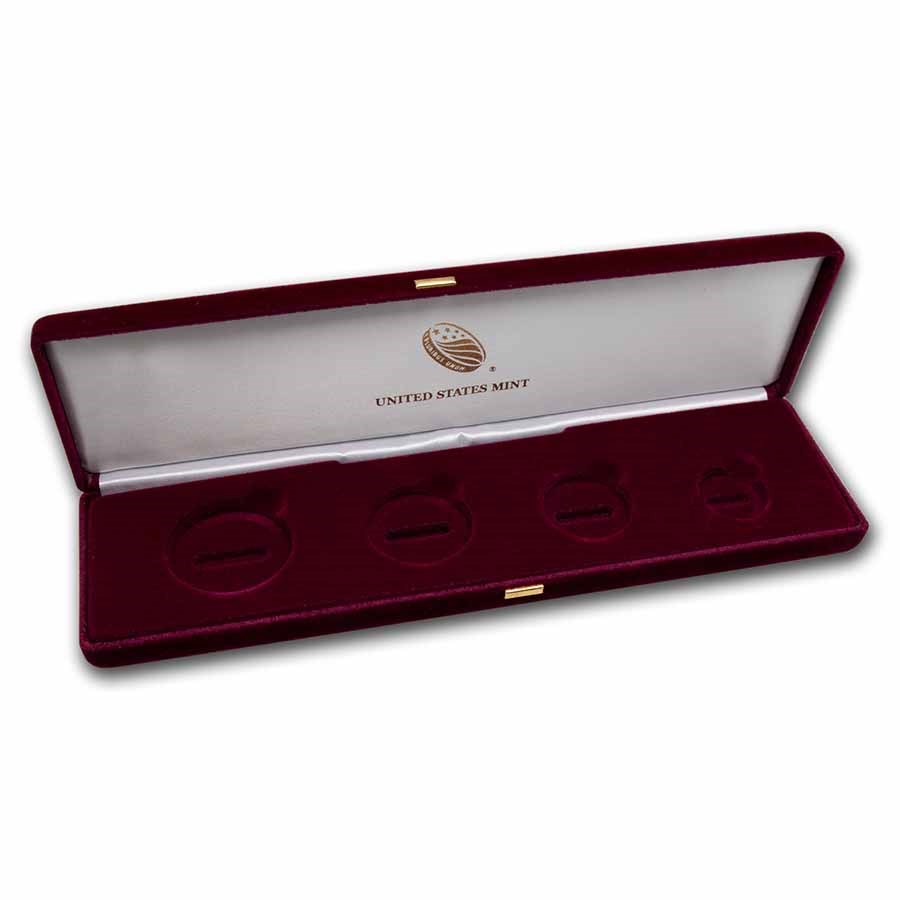 OGP Box & COA - 2020 (W) 4-Coin Proof Gold American Eagle Set
