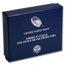 OGP Box & COA - 2020-W Silver American Eagle Proof (Empty)