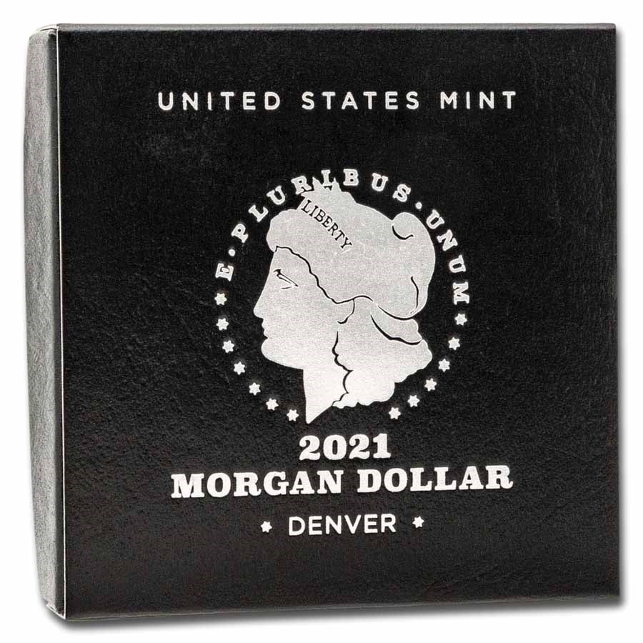 OGP Box & COA- 2021 Morgan Dollar Denver Mint (Empty)