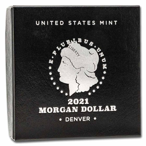 OGP Box & COA- 2021 Morgan Dollar Denver Mint (Empty) OGP Box & COA- 2021 Morgan Dollar Denver Mint (Empty)
