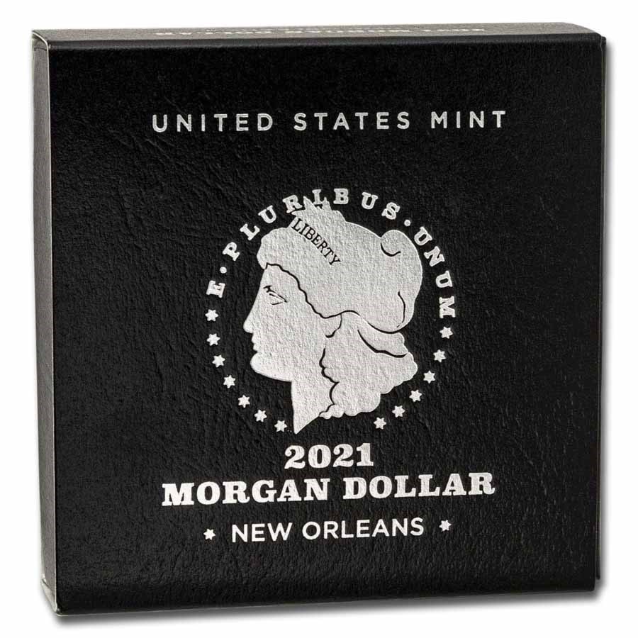 OGP Box & COA- 2021 Morgan Dollar New Orleans Mint (Empty)