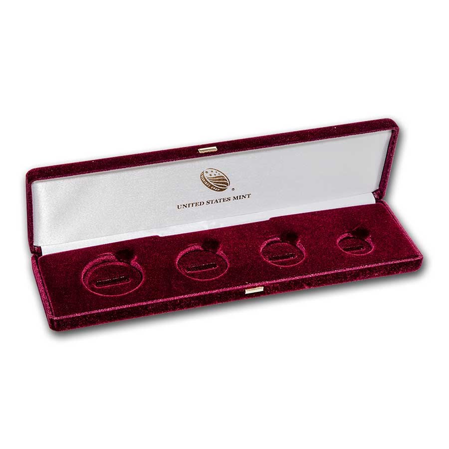 OGP Box & COA - 2021-W Gold American Eagle Proof Set (Empty)