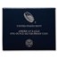 OGP Box & COA - 2021-W Silver American Eagle Proof (Empty)