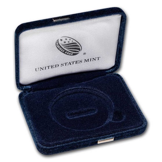 OGP Box & COA - 2021-W Silver American Eagle Proof (Empty) OGP Box & COA - 2021-W Silver American Eagle Proof (Empty)