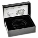 OGP Box & COA - 2021-W Silver Eagle Proof (Type 2)