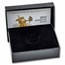 OGP Box & COA - 2022 1/10 oz Proof Gold American Eagle (Empty)
