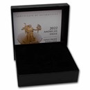 OGP Box & COA - 2022 (W) 4-Coin Proof Gold American Eagle Set