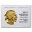 OGP Box & COA - 2022-W Proof 1 oz Gold Buffalo Coin (Empty)