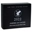 OGP Box & COA - 2022-W Silver American Eagle Proof (Empty)