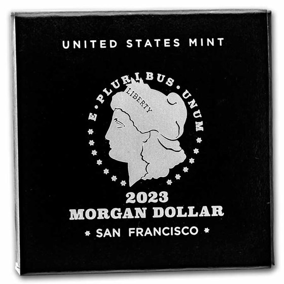 OGP Box & COA- 2023 Morgan Dollar San Francisco Mint (Empty) OGP Box & COA- 2023 Morgan Dollar San Francisco Mint (Empty)