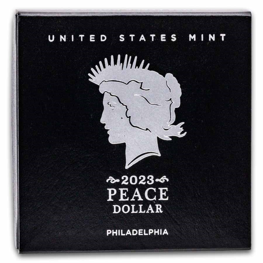 OGP Box & COA - 2023-P Silver Peace Dollar Proof (Empty)