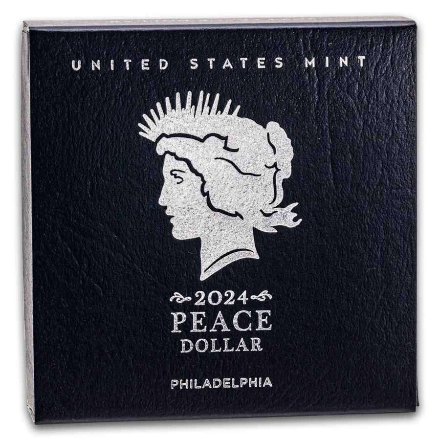 OGP Box & COA - 2024-P Silver Peace Dollar BU (Empty)