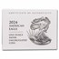 OGP Box & COA - 2024-W Silver American Eagle Burnished (Empty)