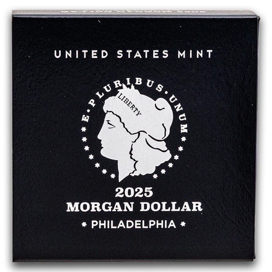 OGP Box & COA- 2025 Morgan Dollar Philadelphia Mint (Empty)