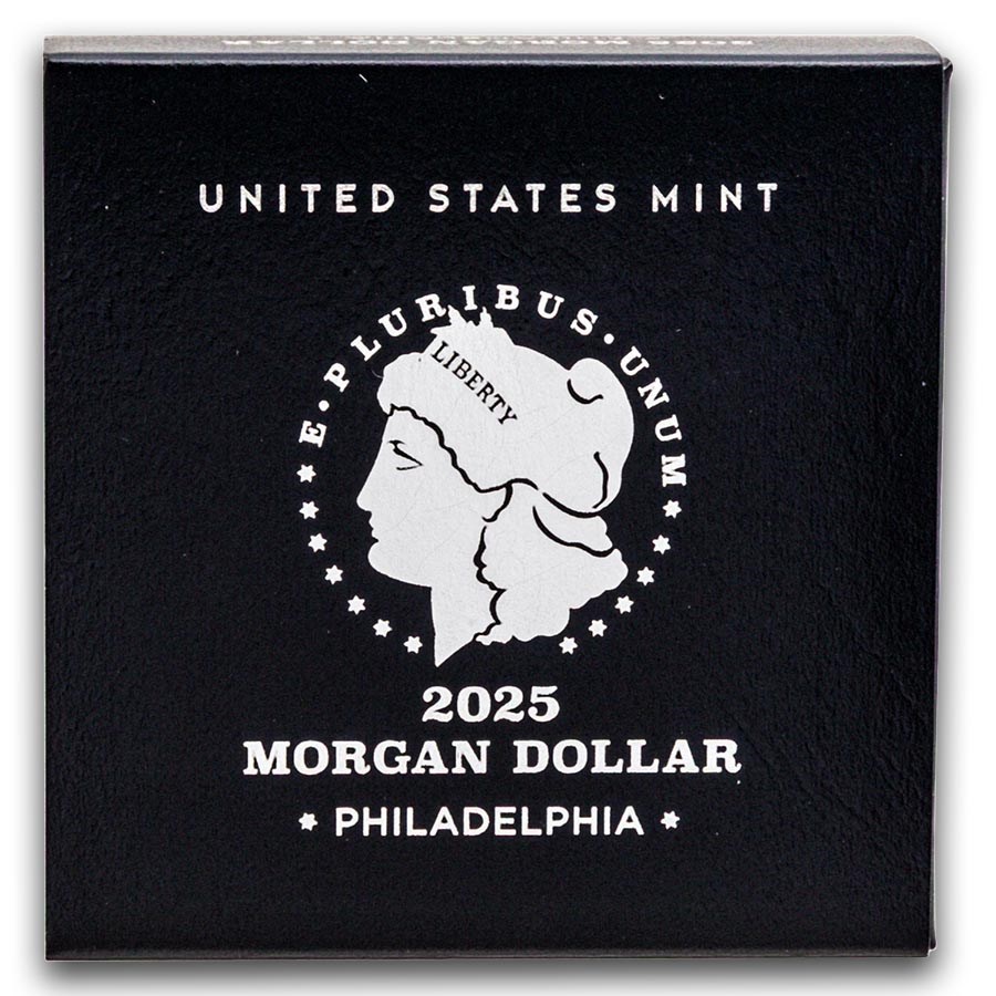 OGP Box & COA- 2025 Morgan Dollar Philadelphia Mint (Empty)