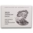 OGP Box & COA - 2025-W Silver American Eagle Burnished (Empty)