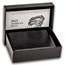 OGP Box & COA - 2025-W Silver American Eagle Burnished (Empty)