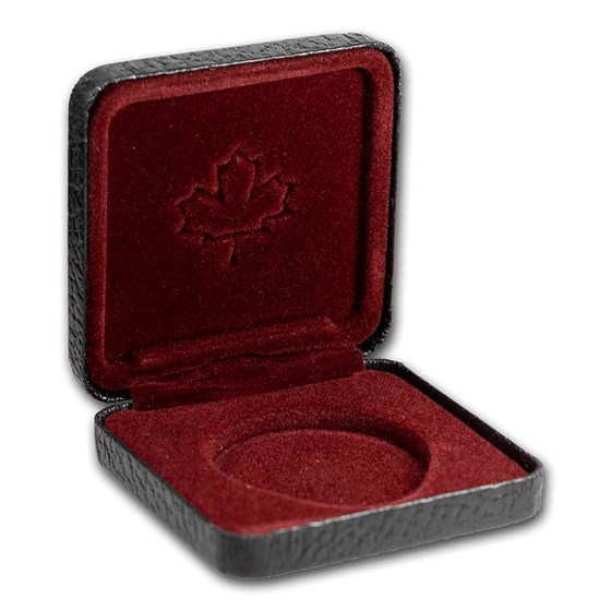 OGP Box&COA-1996 Canada Silver Dollar PF (McIntosh Apple, Empty)