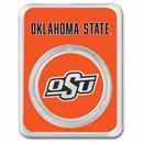Oklahoma State University 1 oz Silver Colorized Round (in TEP)