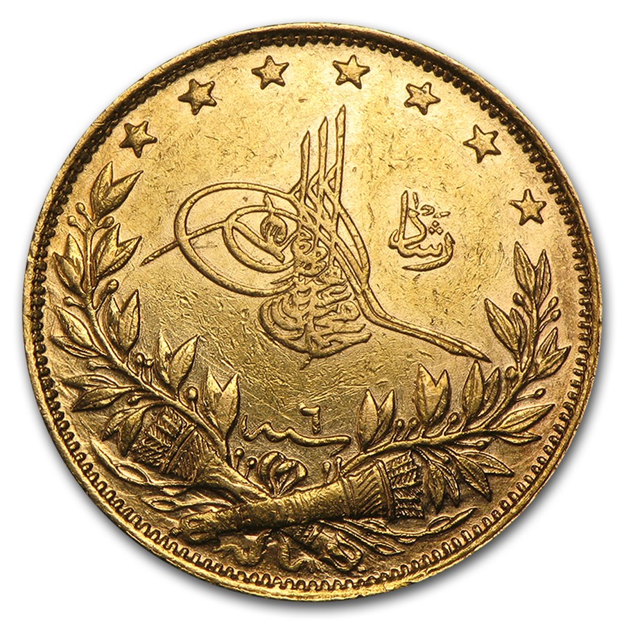 Ottoman Gold 100 Kurush (Random) Avg Circ