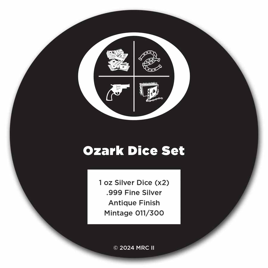 Ozark Dice Set (w/ Box & COA)