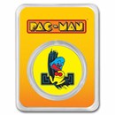 PAC-MAN™ Arcade Cabinet 1 oz Colorized Silver Round