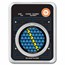 PAC-MAN™ Pixel Pattern 1 oz Colorized Silver Round