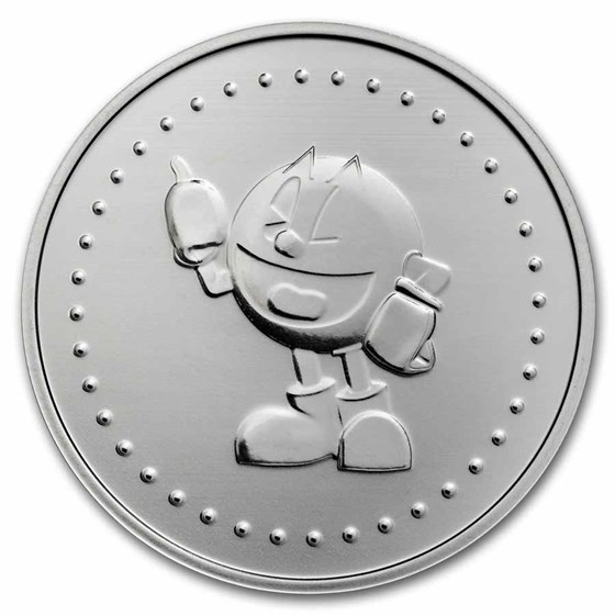 Silver Pac Man PAC-MAN™ Silver 4-pc Special Edition Collectible Bundle