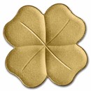 Palau 1/2 gram Gold $1 Four-Leaf Clover