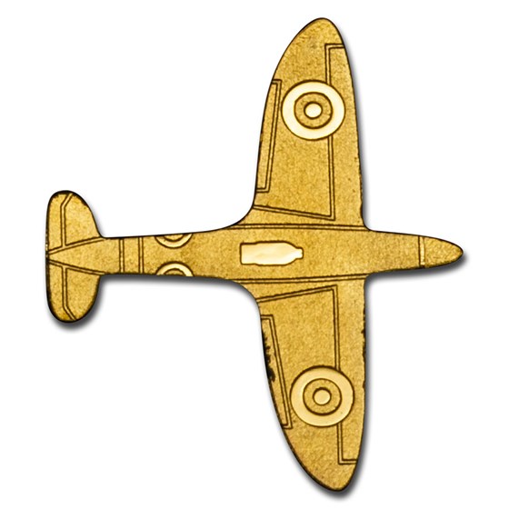 Palau 1/2 gram Gold $1 Golden Airplane Palau 1/2 gram Gold $1 Golden Airplane