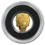 Palau 1/2 gram Gold $1 Golden Biker Skull