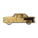 Palau 1/2 gram Gold $1 Golden Classic Car