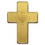 Palau 1/2 gram Gold $1 Golden Crucifix
