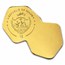 Palau 1/2 gram Gold $1 Golden Highlights Dice Shaped Coin