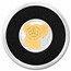 Palau 1/2 gram Gold $1 Golden Highlights Elephant Shaped Coin