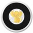 Palau 1/2 gram Gold $1 Golden Highlights Elephant Shaped Coin