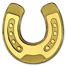 Palau 1/2 gram Gold $1 Golden Horseshoe