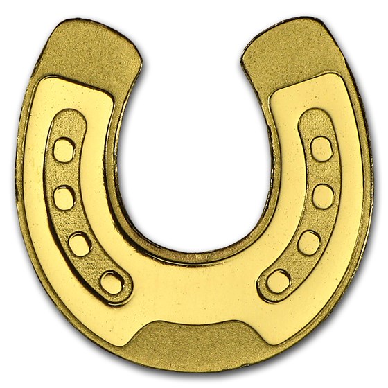 Palau 1/2 gram Gold $1 Golden Horseshoe Palau 1/2 gram Gold $1 Golden Horseshoe