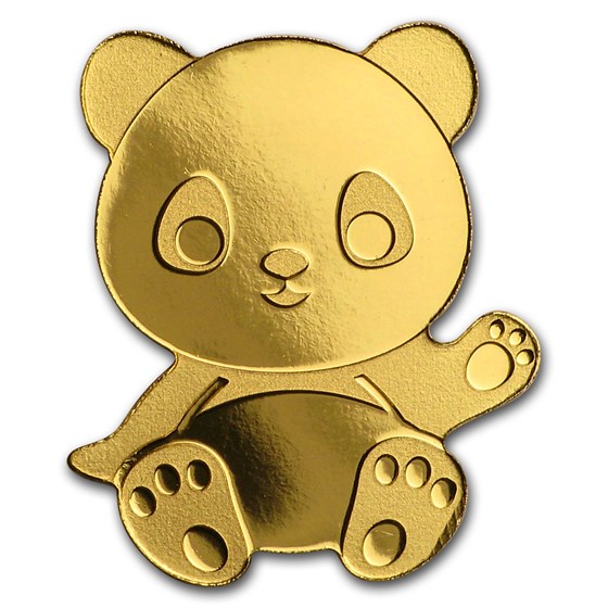 Palau 1/2 gram Gold $1 Little Panda Coin Palau 1/2 gram Gold $1 Little Panda Coin