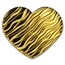 Palau 1/2 gram Gold $1 Little Treasure (Heart)